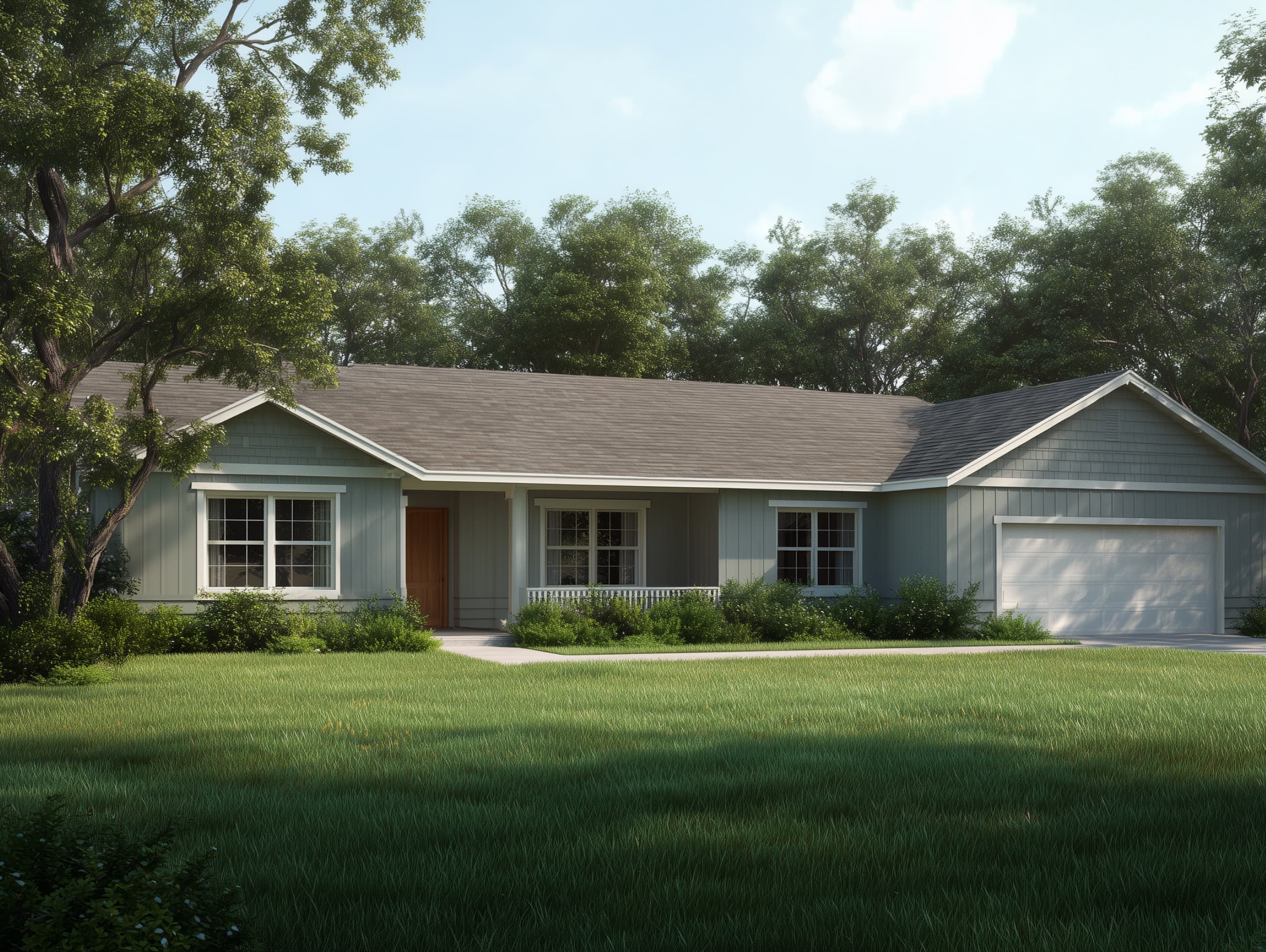 Suburban home illustrating Eventual’s Premium Lock insurance protection for residential homeowners